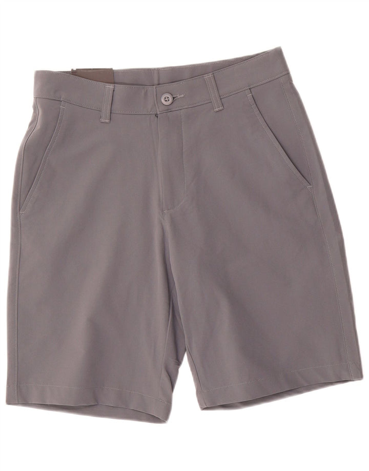 Under Armour Pantalones cortos chinos para hombre W30 Poliéster gris medio