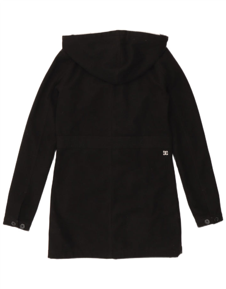 Chaqueta cortavientos con capucha DC para mujer UK 10 Small Poliéster negro