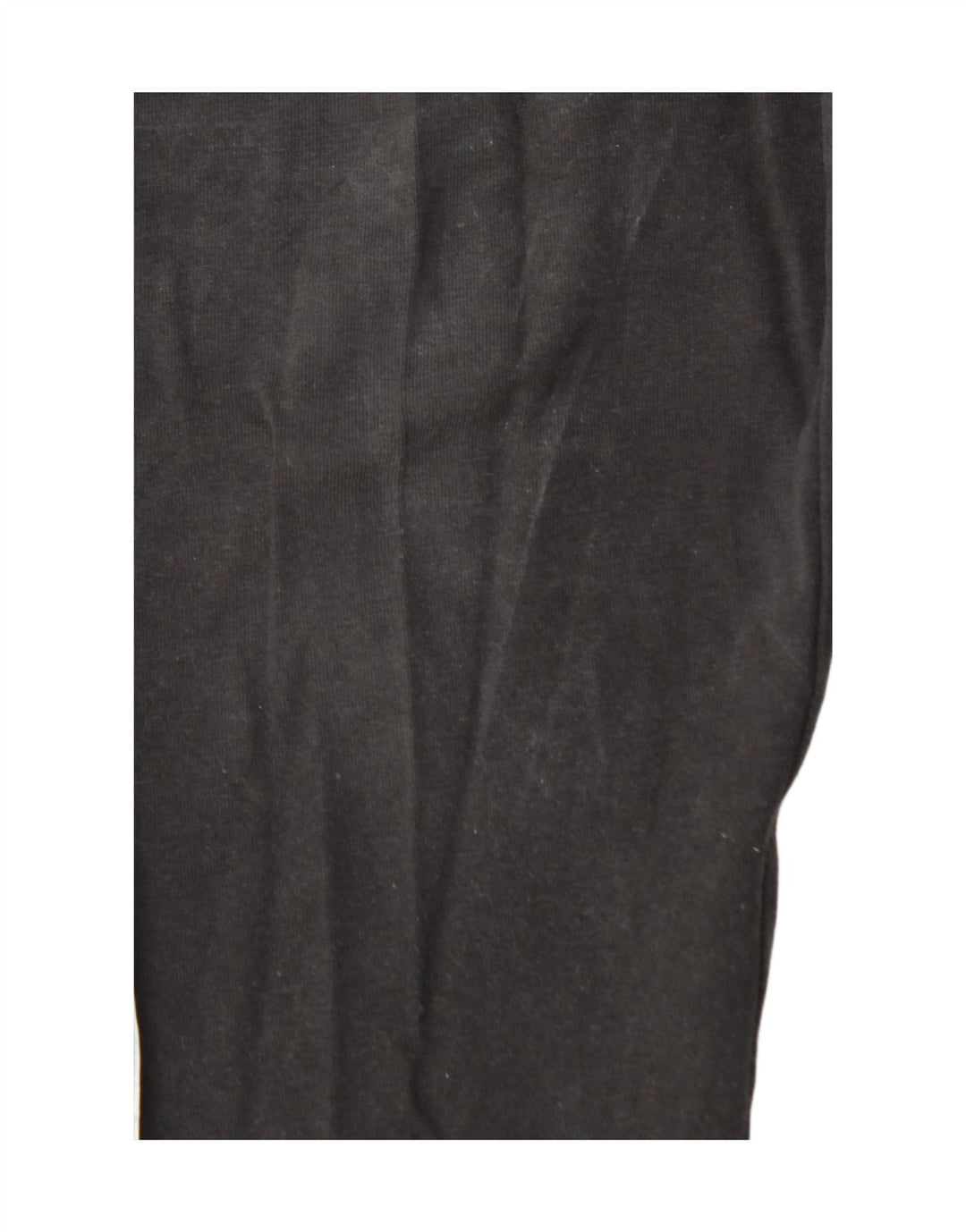 ADIDAS Womens Leggings UK 12/14 Medium  Black Cotton