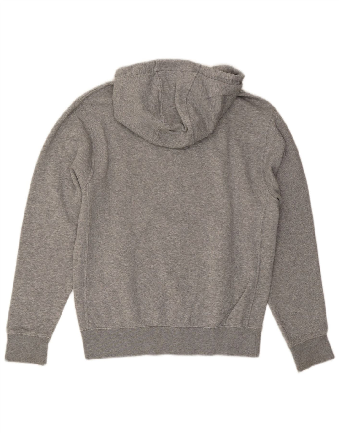 NIKE Sudadera con capucha y cremallera para hombre, talla pequeña, algodón moteado gris