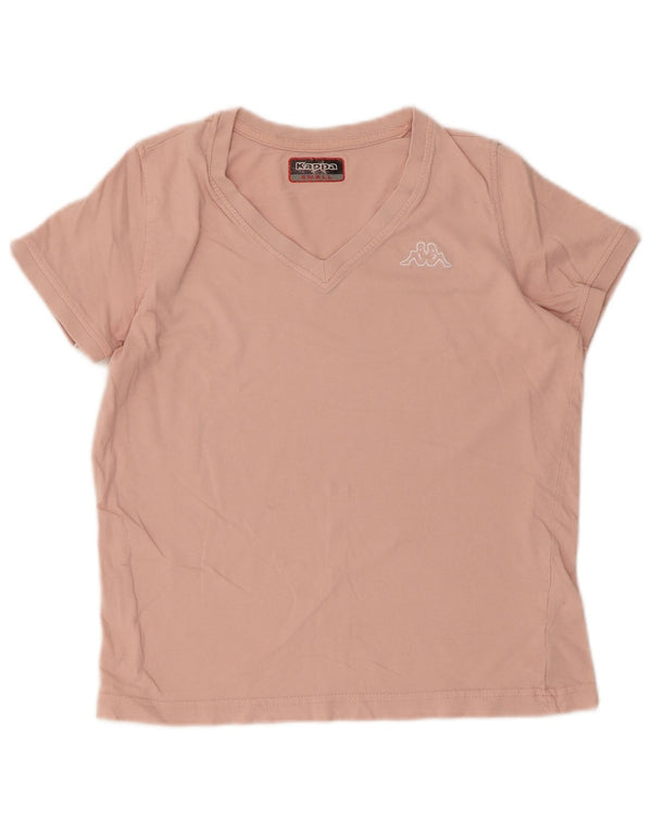 Kappa Camiseta Corta para Mujer UK 10 Small Pink