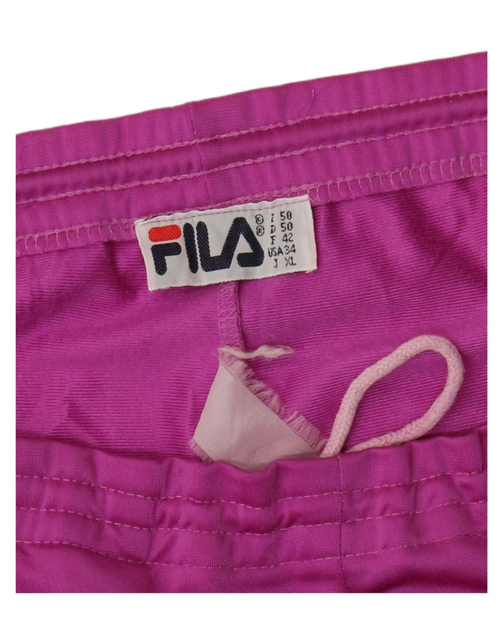 Fila Pantalón De Chándal Hombre IT 50 Medium Rosa