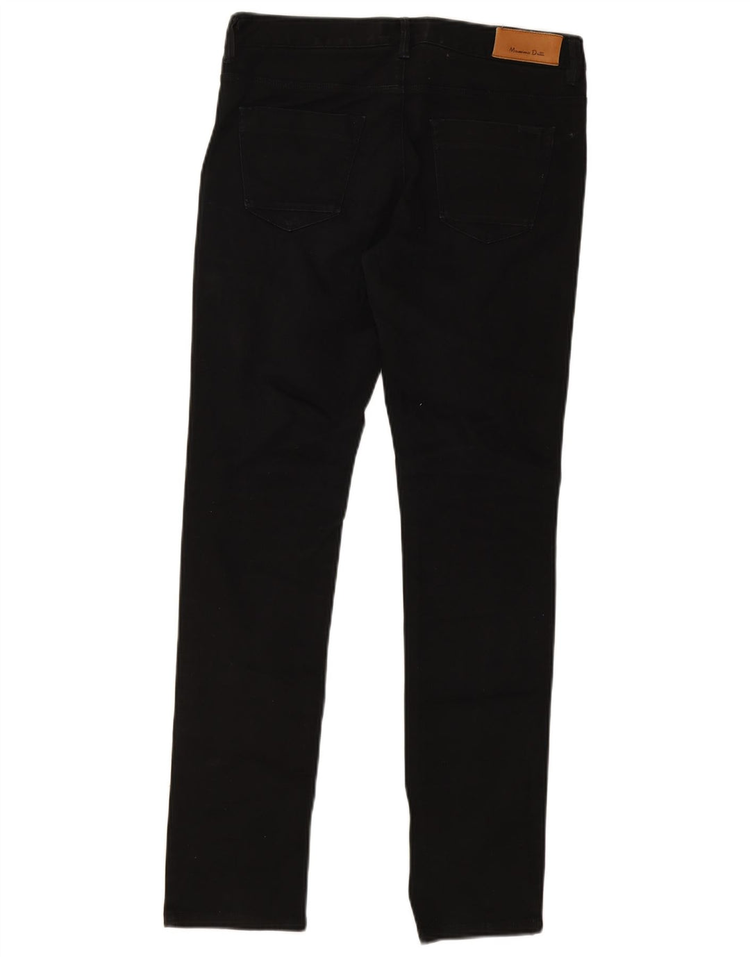 MASSIMO DUTTI Vaqueros pitillo para mujer EU 40 Medium W30 L32 Negro