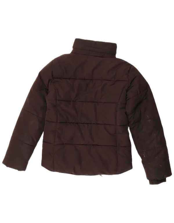 Topshop Chaqueta Acolchada Extragrande para Mujer UK 8 Small Modal Negro