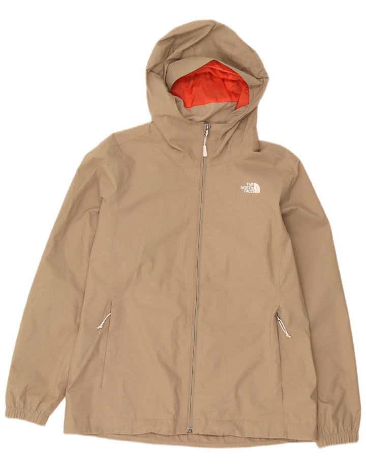 The North Face Chaqueta impermeable con capucha para mujer Reino Unido 44 Poliéster beige grande