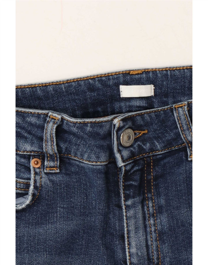 Vaqueros Bootcut Mujer 8 by Yoox W28 L32 Azul