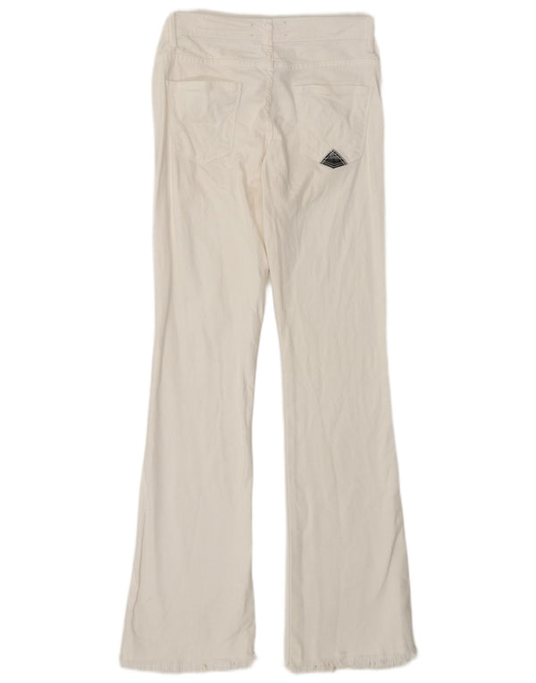 ROY ROGERS Vaqueros Bootcut para Niñas 15-16 Años W27 L30 Algodón Blanco