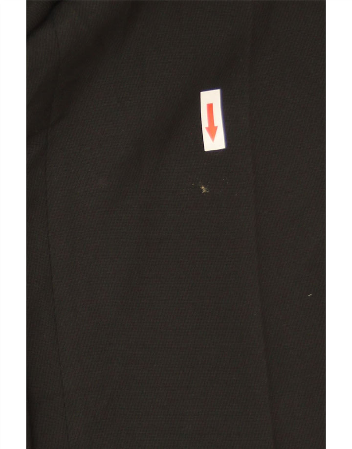 Pantalones chinos rectos para mujer Marks & Spencer W32 L31 Poliéster negro