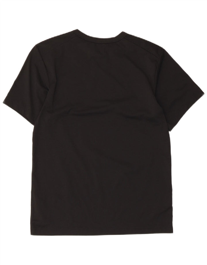 Nike - Camiseta Dri Fit para hombre, talla pequeña, poliéster negro