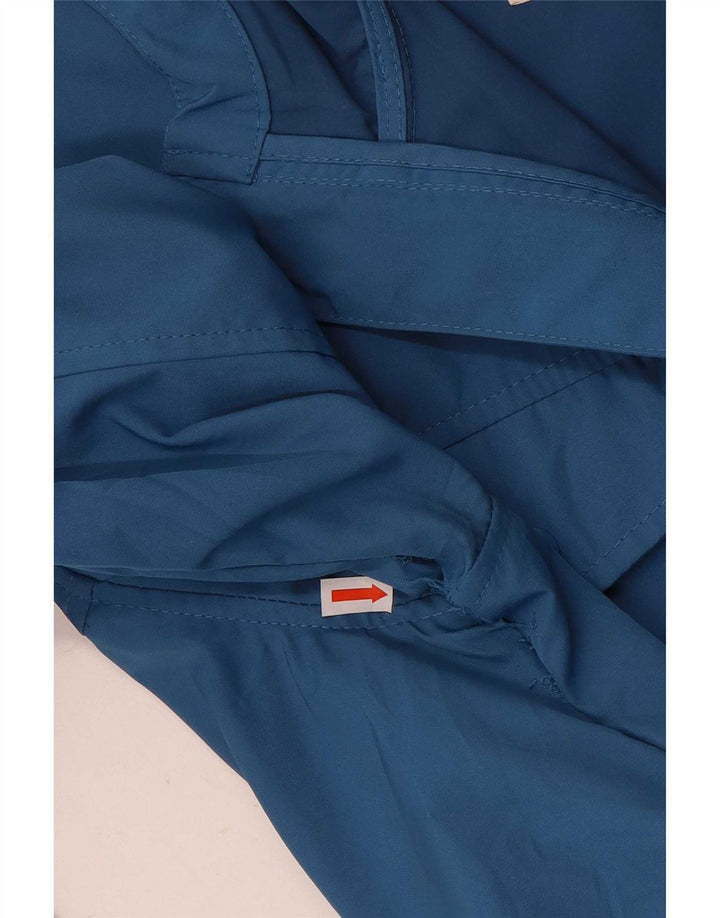 Penguin - Chubasquero con capucha para hombre, talla 36, poliéster azul pequeño