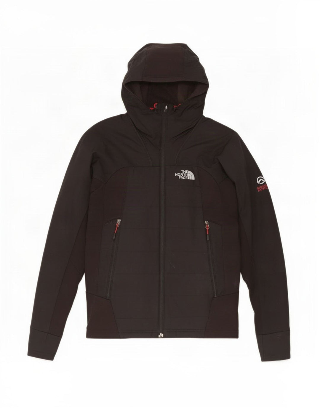 The North Face Sudadera con capucha y cremallera para hombre, talla mediana, negra
