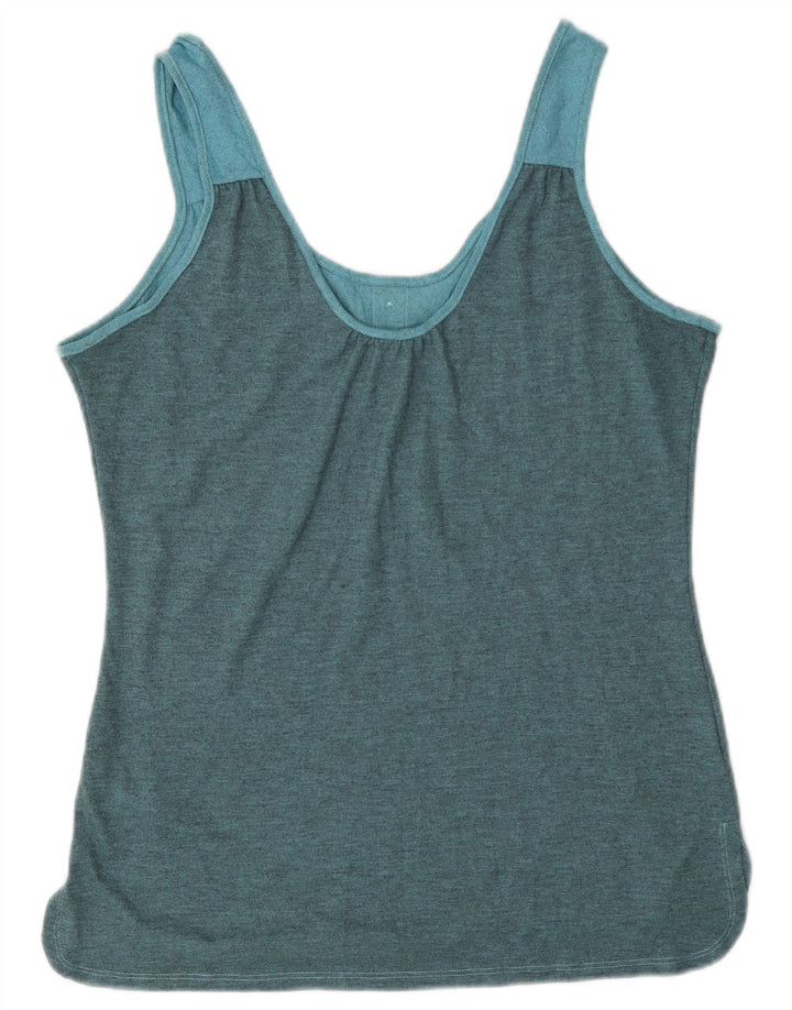 The North Face Camiseta sin mangas para mujer UK 44 Poliéster azul grande