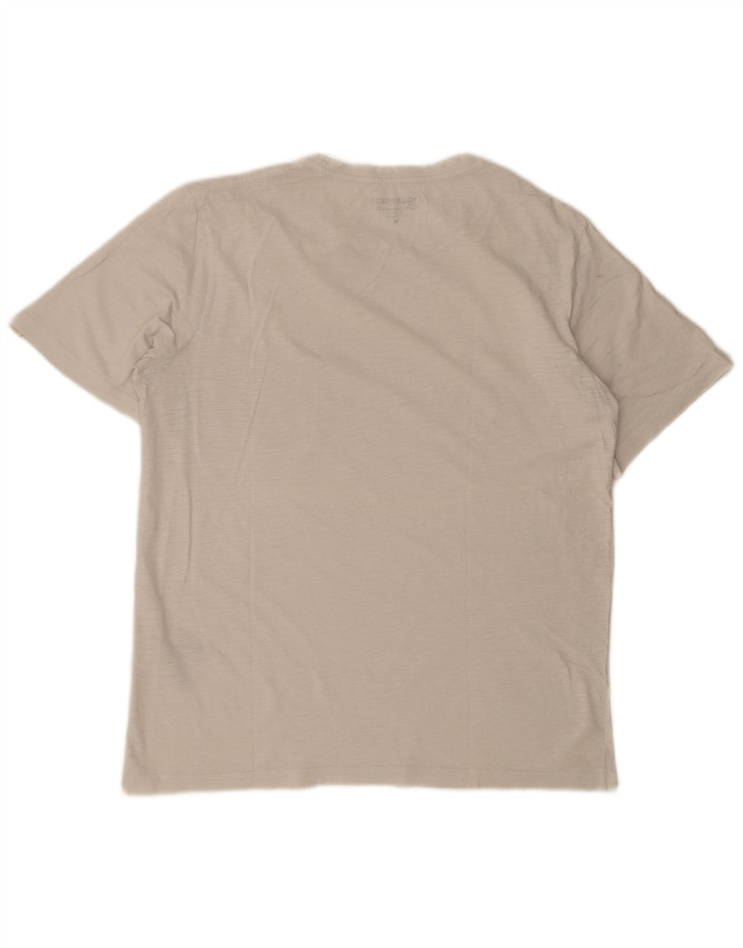JACK & JONES Hombre Camiseta Top Medium Blanco Floral Algodón