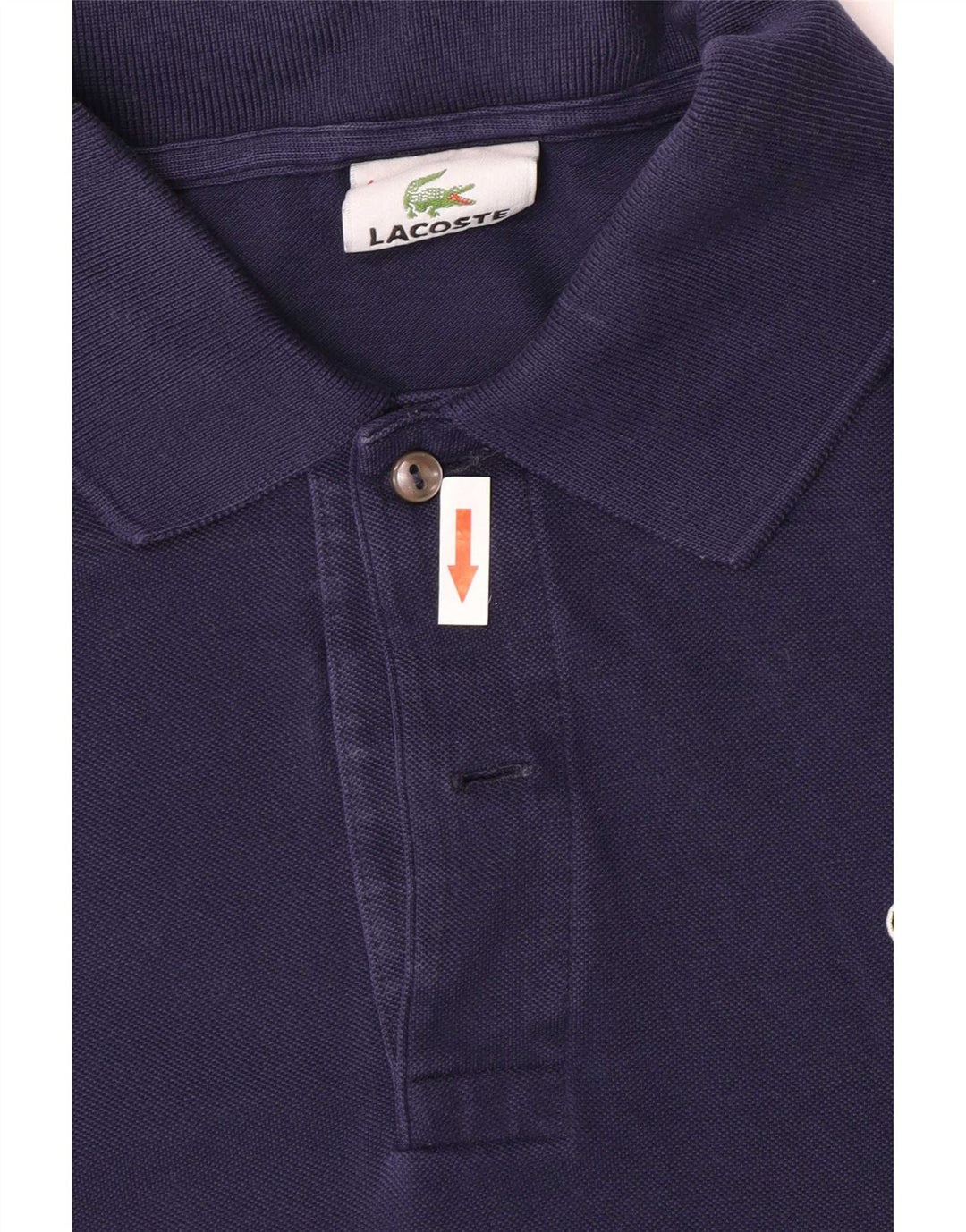 Polo Lacoste para hombre talla 4 Algodón azul marino mediano