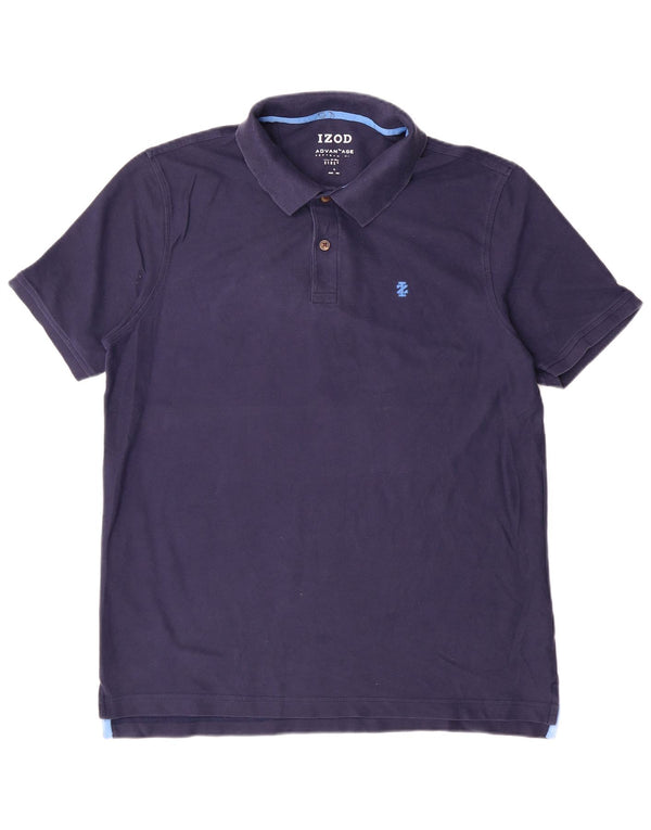 Izod Polo Hombre Grande Azul Marino Algodón