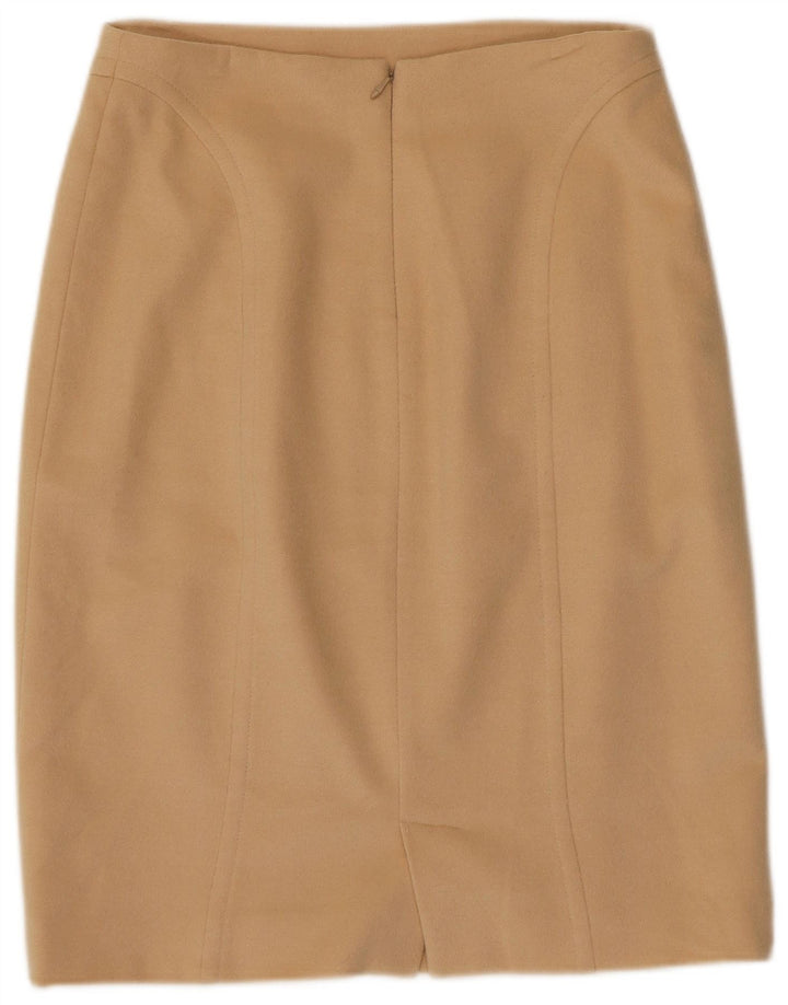 Falda lápiz para mujer Les Copains IT 46 Large W30 Lana beige
