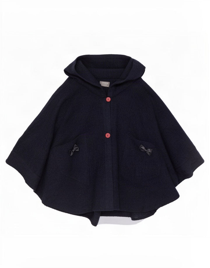 Abrigo Poncho Ennedi Mujer Talla Única Azul Marino