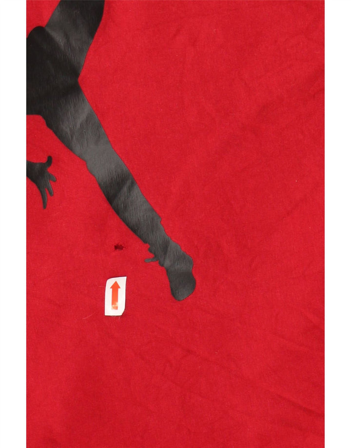 JORDAN Camiseta gráfica para hombre Top Medium Red Cotton