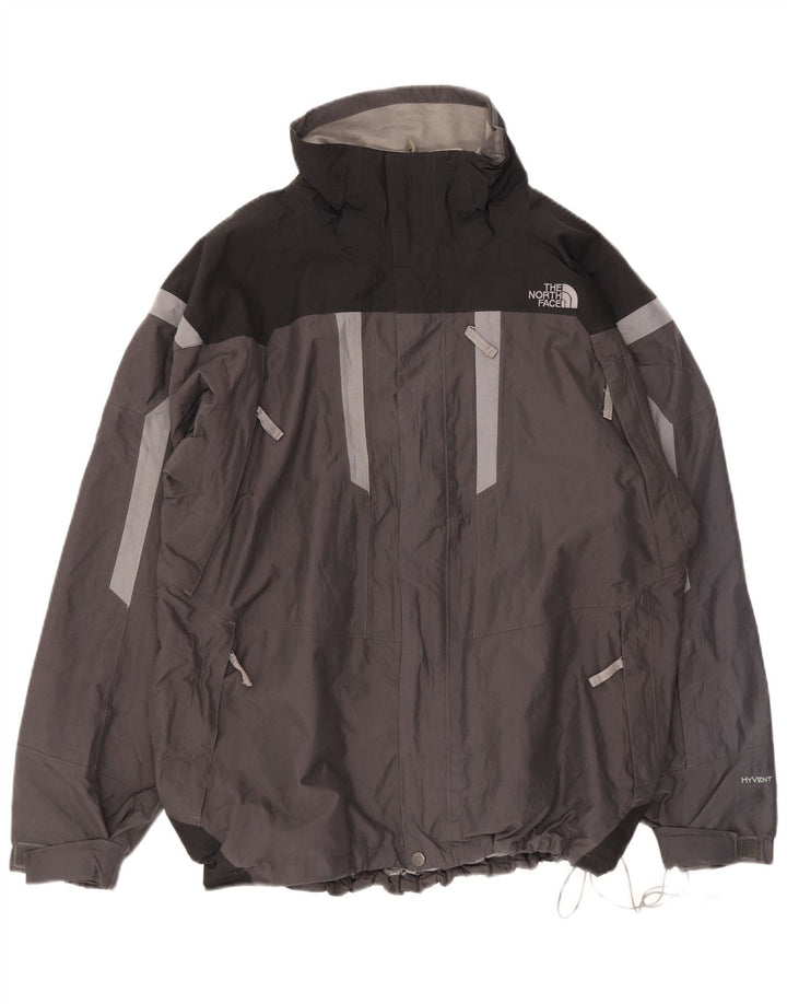 The North Face Chaqueta impermeable para hombre Reino Unido 40 Grande Gris Colorblock