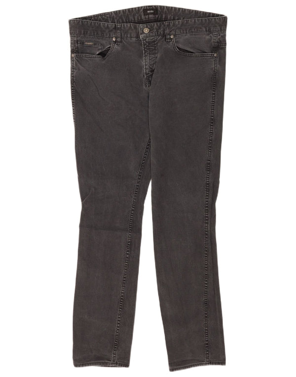 Vaqueros Hugo Boss Hombre Slim W36 L32 Algodón Gris