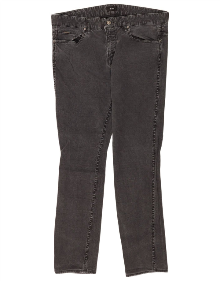 Vaqueros Hugo Boss Hombre Slim W36 L32 Algodón Gris