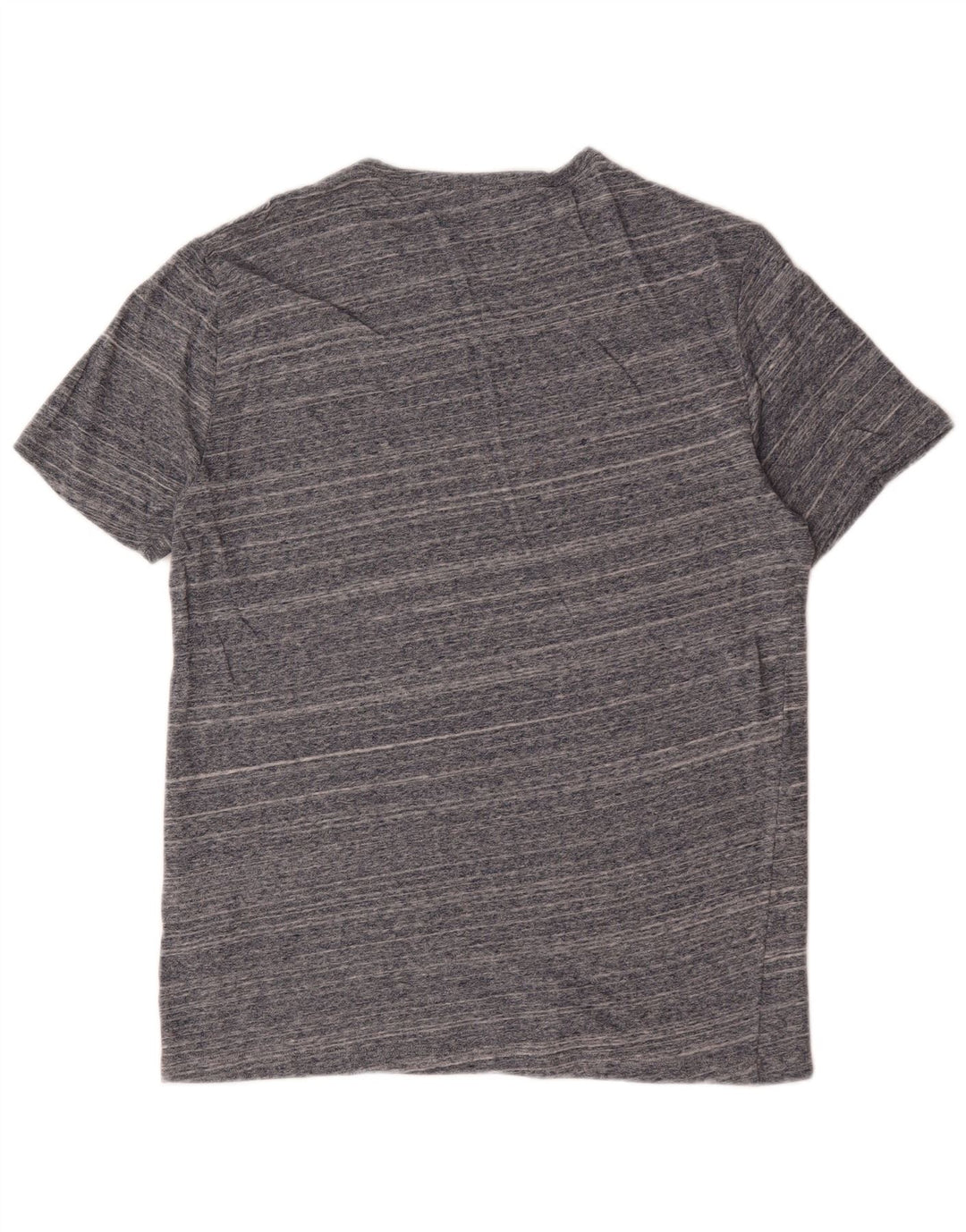 Camiseta Reiss para hombre Top de algodón a rayas gris medio