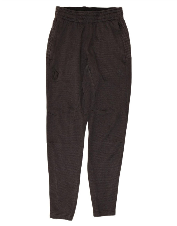 ADIDAS Pantalón de chándal para hombre Pequeño gris Colorblock Poliéster