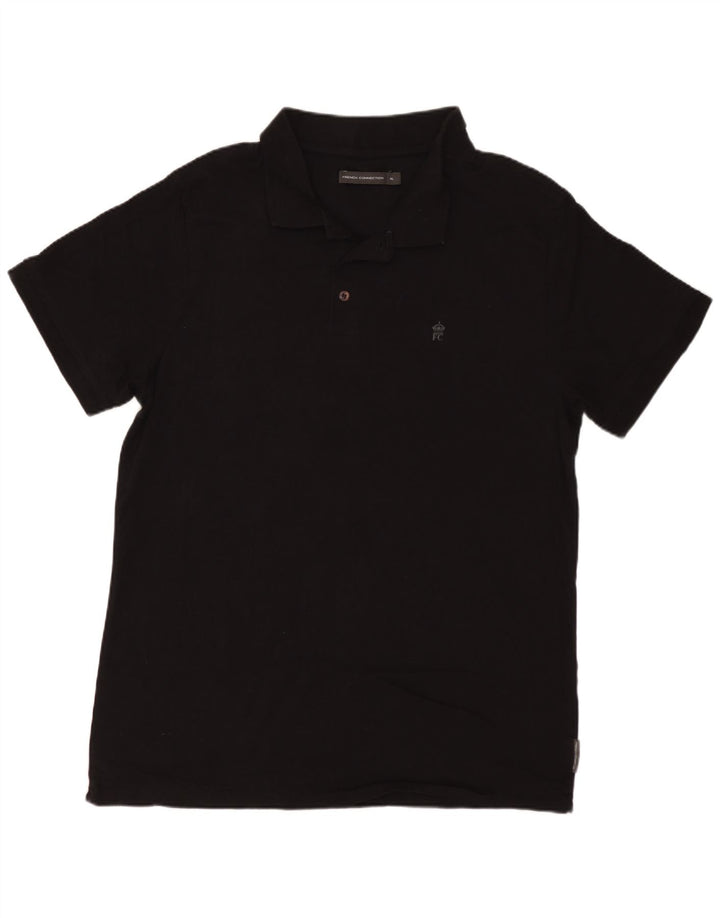 FRENCH CONNECTION Polo Hombre XL Algodón Negro