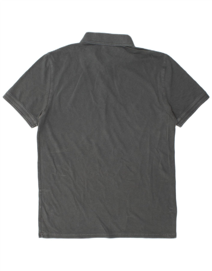 HUGO BOSS Polo ajustado para hombre Gris grande
