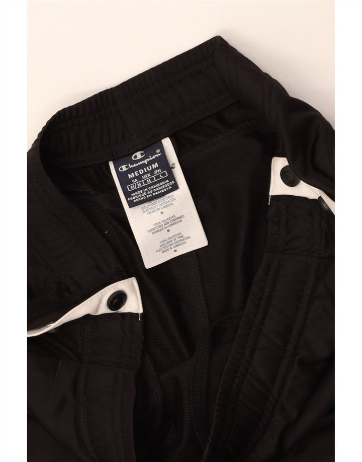 CHAMPION Pantalones de chándal para mujer UK 12 Medium Black Colourblock