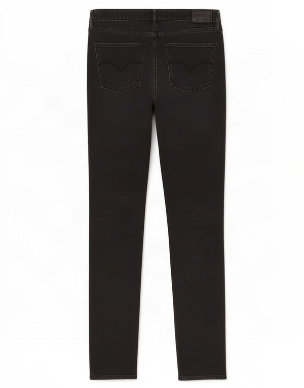 Levi's Vaqueros pitillo de talle alto 721 para mujer W30 L32 Algodón negro