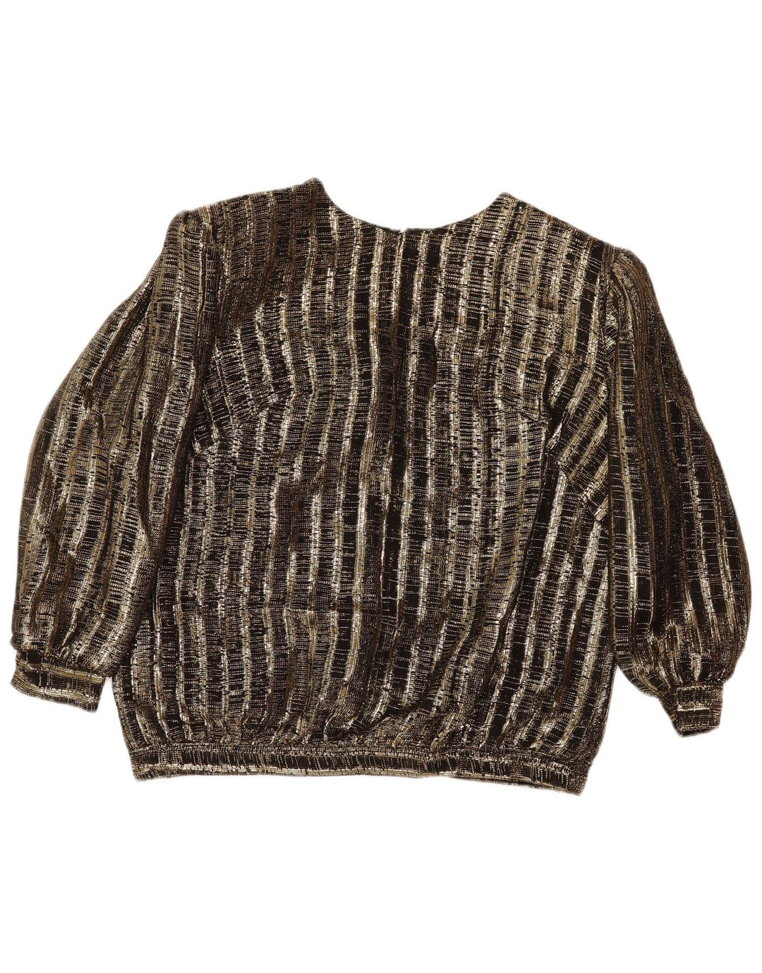 Vintage mujer 2 piezas falda conjunto Reino Unido 14 medio W29 marrón rayas