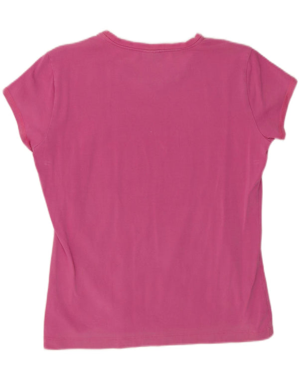 ASICS Camiseta Mujer Top UK 18 XL Algodón Rosa
