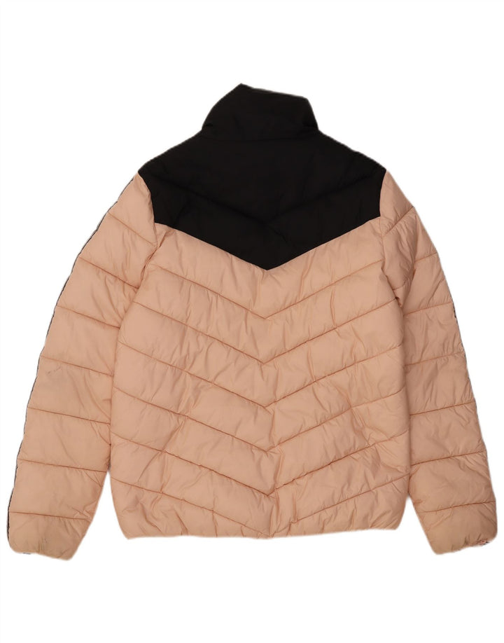 Champion Chaqueta Acolchada Mujer UK 44 Poliamida Color Block Rosa Medio