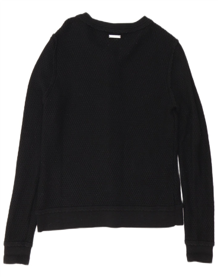 Michael Kors Suéter tipo cárdigan para mujer Reino Unido 14 Mediano Negro