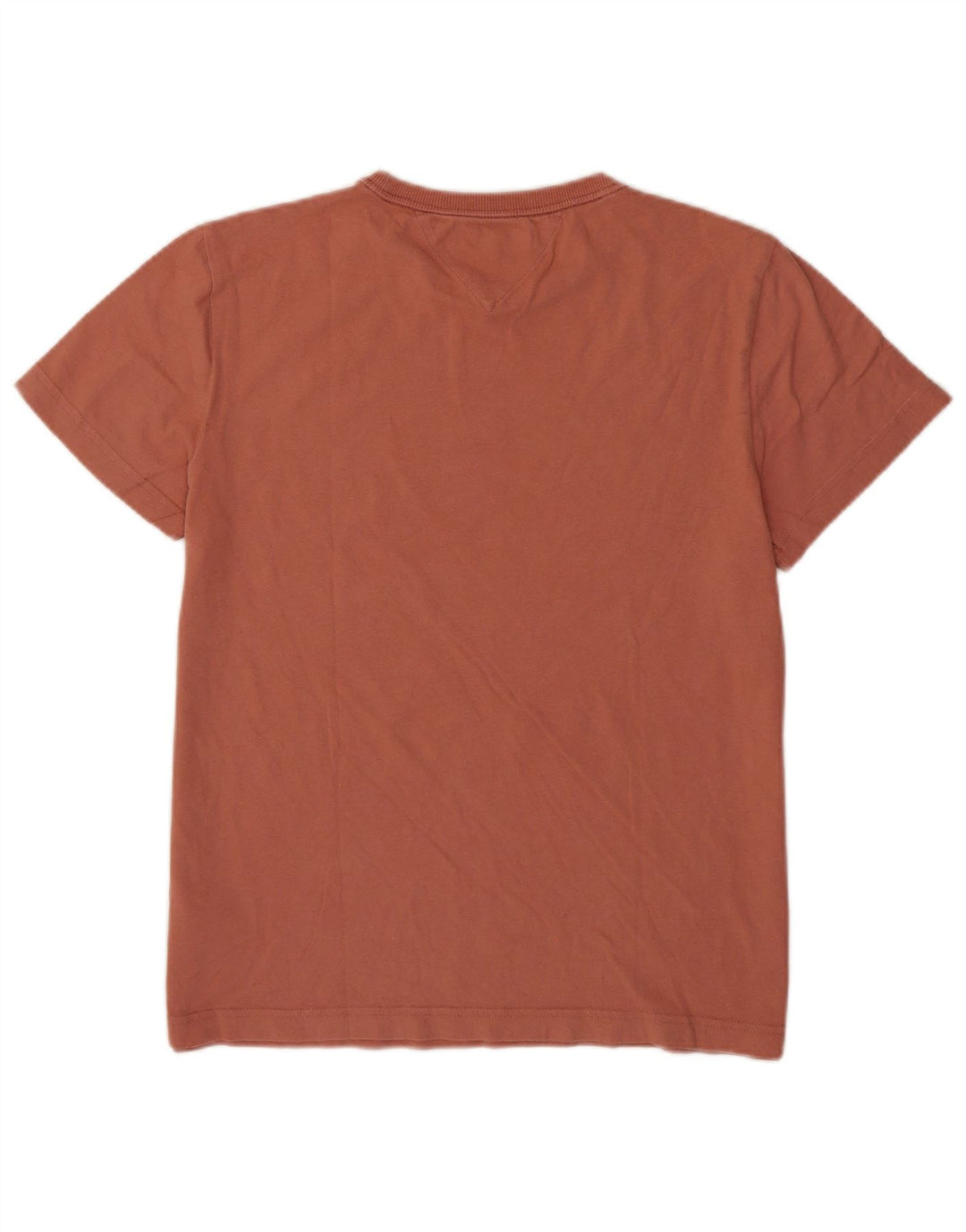 Camiseta Tommy Hilfiger Hombre Top Algodón Marrón Medio