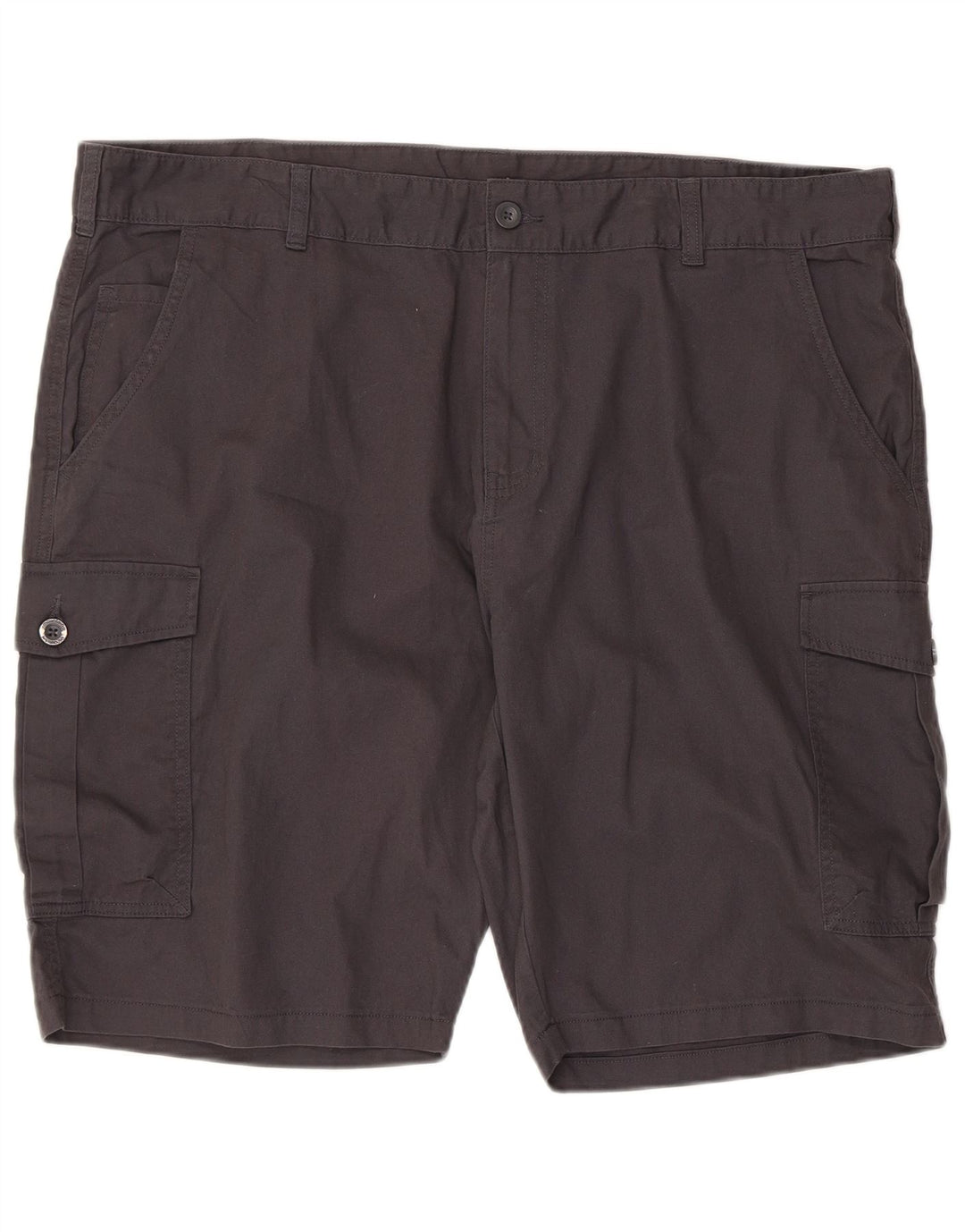 MOUNTAIN WAREHOUSE Pantalones cortos cargo para hombre W42 2XL Algodón gris