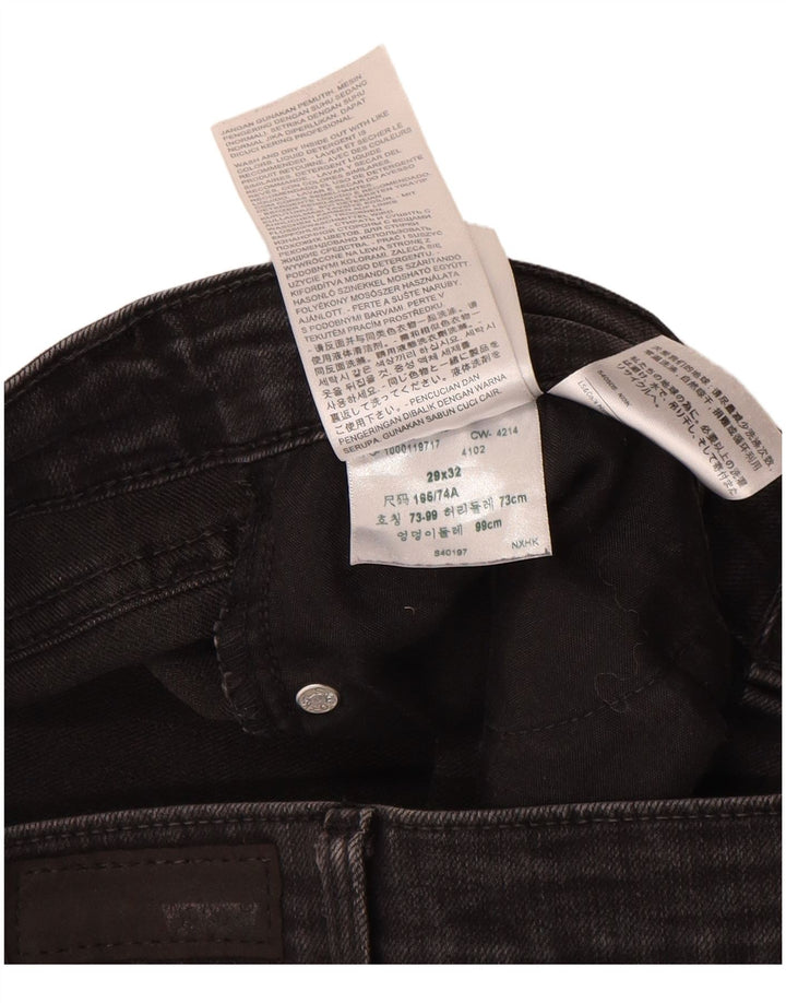 Levi's Jeans ajustados Demi Curve de talle medio para mujer US 8 Medium W29 L32 Gris