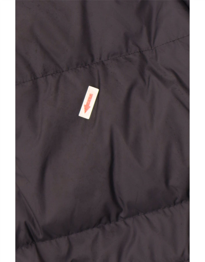 SALEWA Chaqueta acolchada con capucha para hombre UK 40 Large Azul marino Poliamida