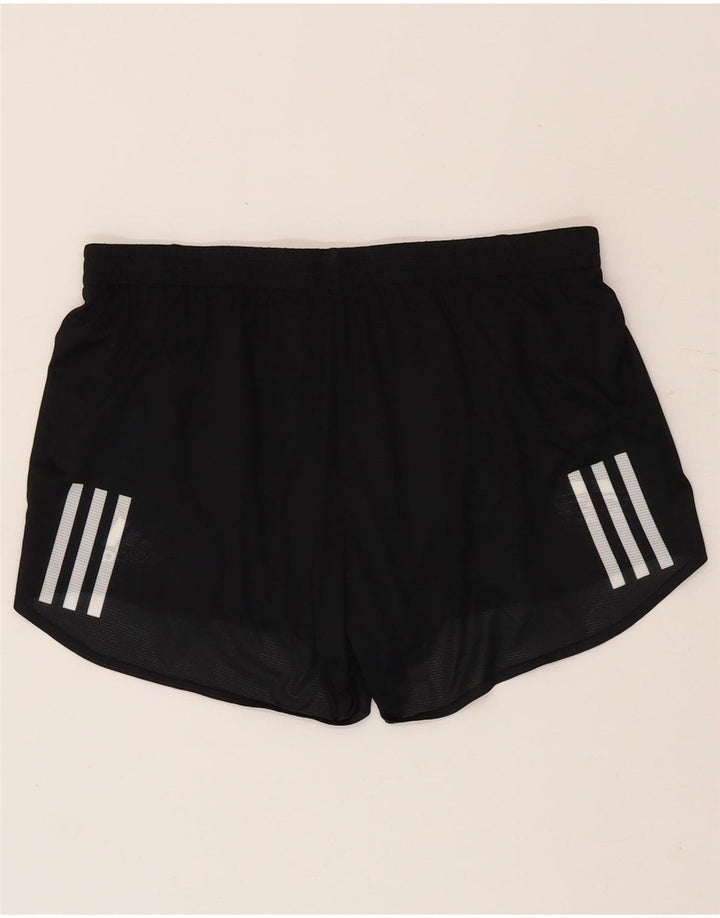 Adidas Pantalones cortos deportivos gráficos para mujer Reino Unido 12/14 Mediano Negro Poliéster
