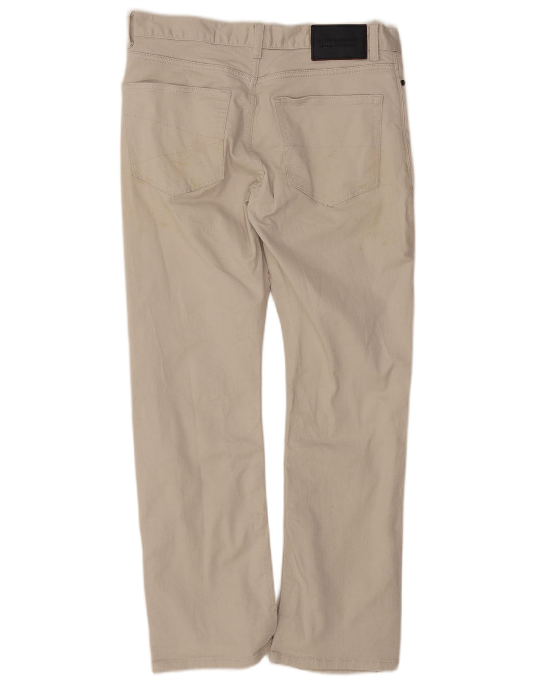 Marks & Spencer Pantalones casuales con corte de bota para hombre W32 L29 Algodón beige