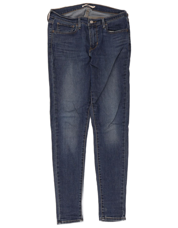Levi's Mujer 710 Super Skinny Jeans W30 L32 Algodón Azul