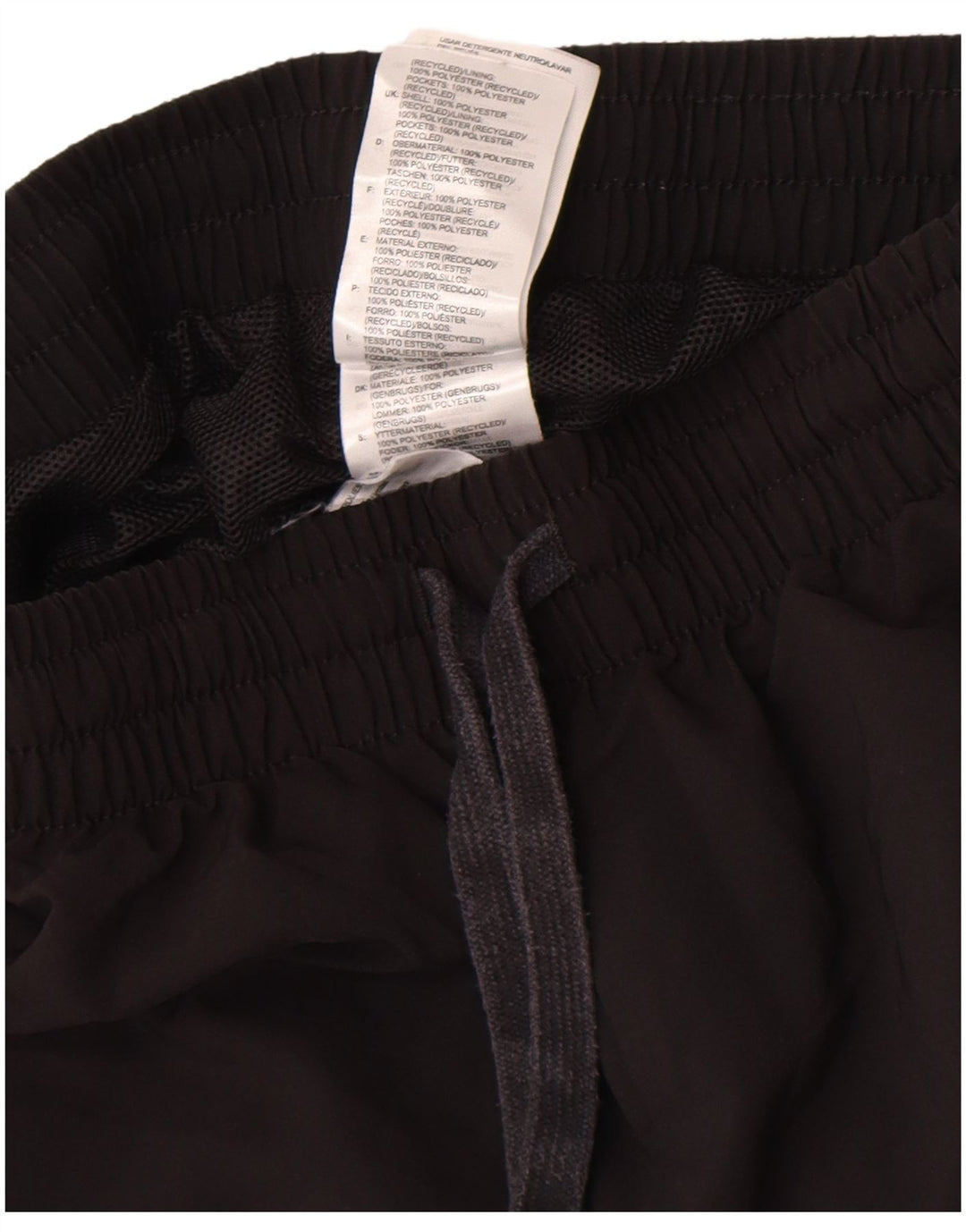 Adidas Pantalones cortos deportivos para hombre XS Negro Poliéster