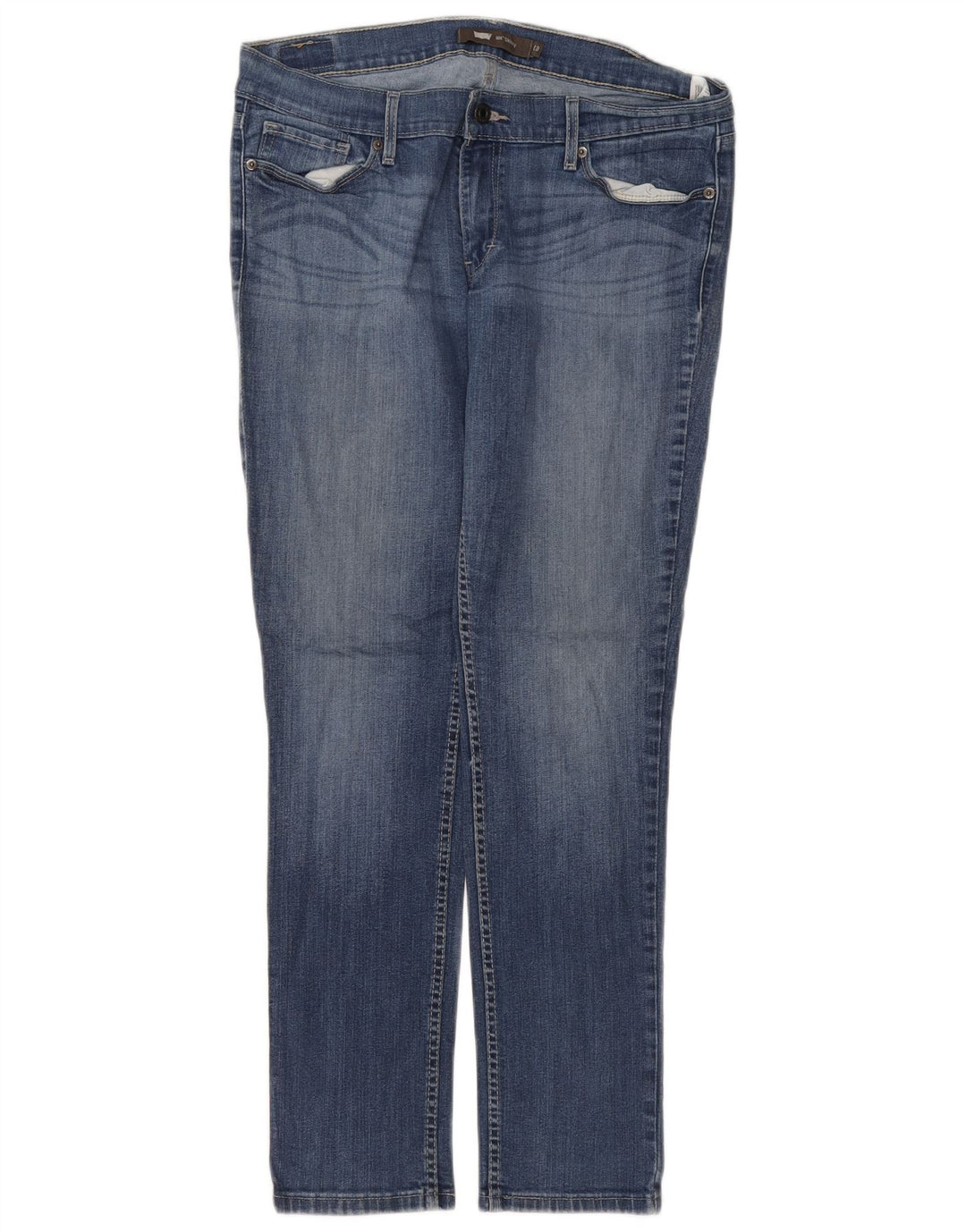 LEVI'S Vaqueros pitillo 524 para mujer W31 L32 Algodón azul