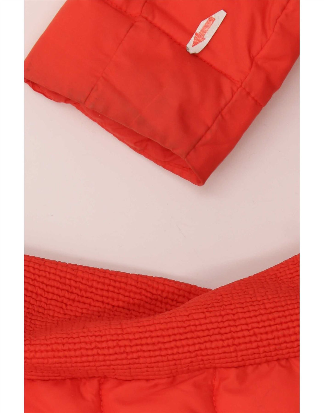 Superdry Mujer Chaqueta Acolchada Con Capucha ES 40 XL Nylon Rojo