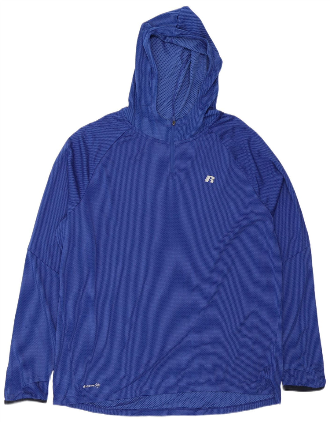 Russell Athletic Hombre Dri-Power Sudadera con Capucha Chándal Top XL Azul Marino