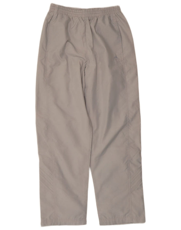 Adidas Pantalones de chándal para mujer UK 12 Poliéster gris medio
