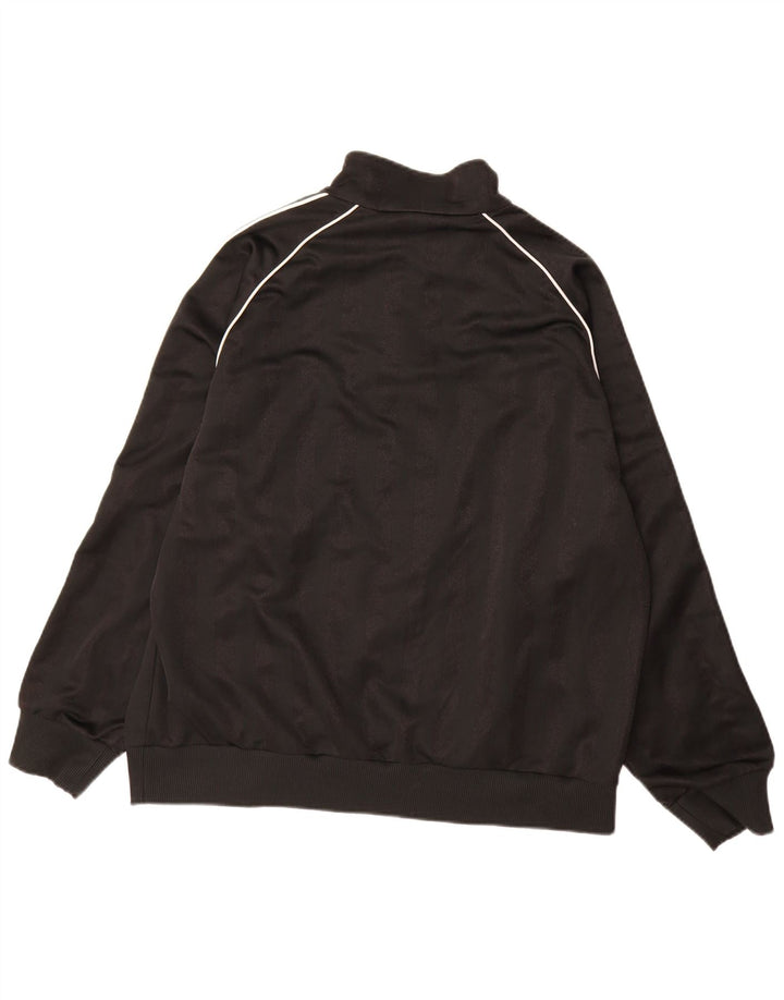 Lotto Hombre Chándal Top Chaqueta XL Negro Poliéster