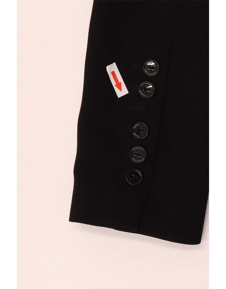 Zara Mujer Chaqueta Blazer De 1 Botón EU 36 XS Negro