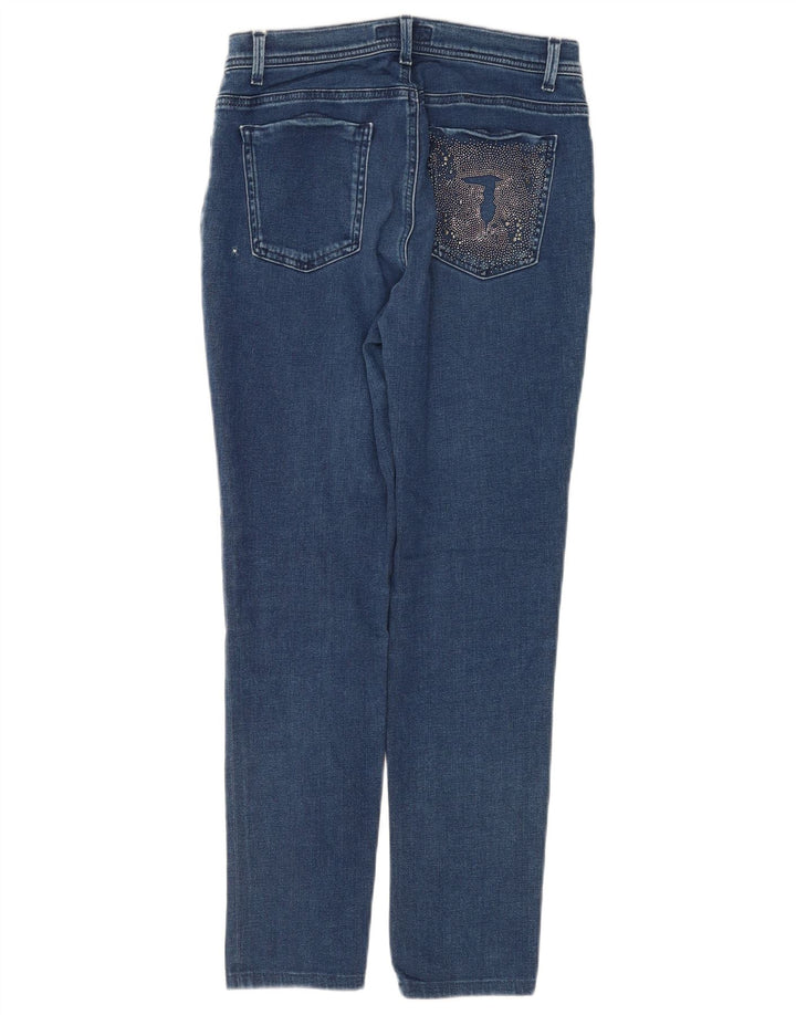 Vaqueros Trussardi Mujer Slim W28 L28 Azul Marino